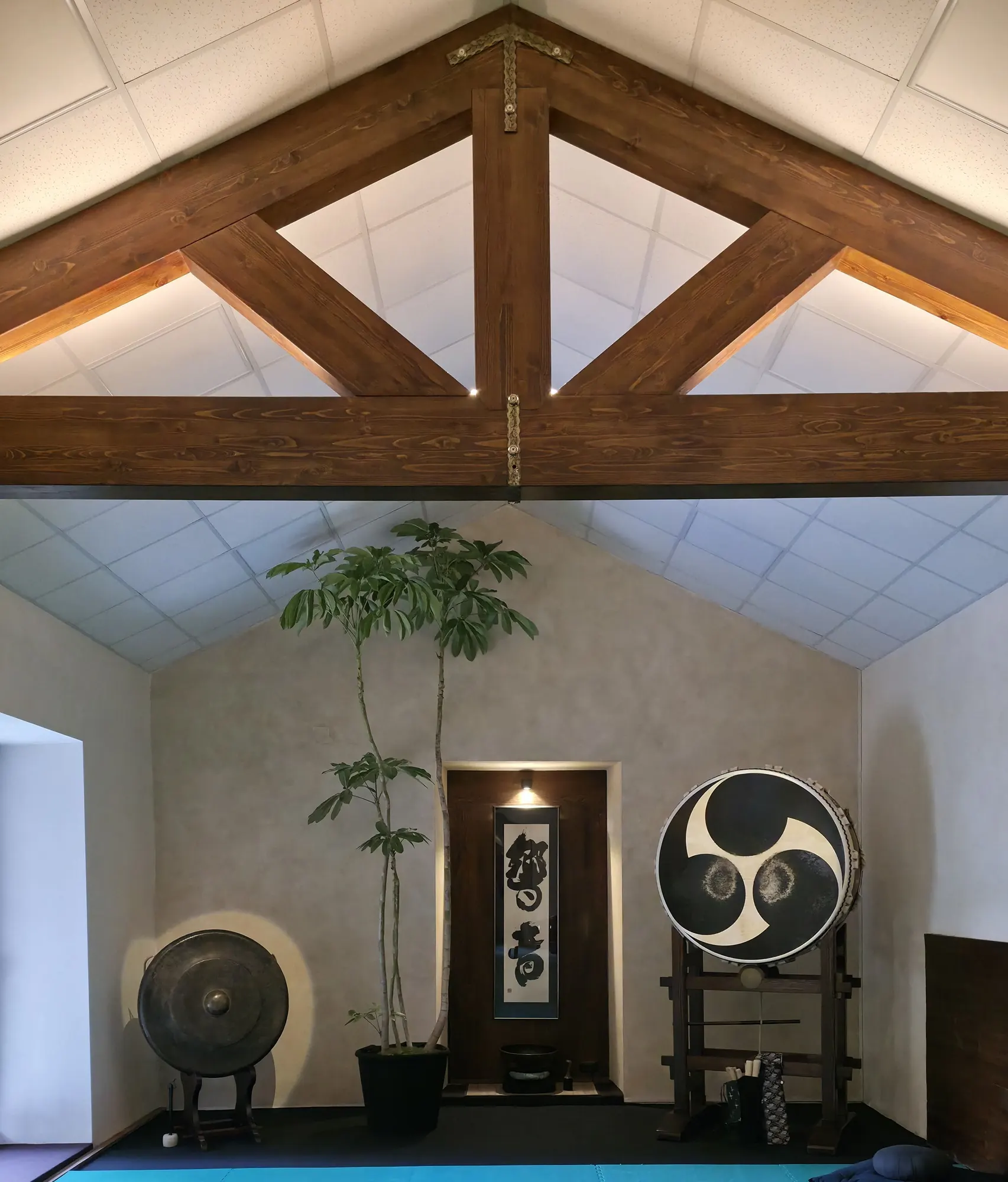 La sala vista dal tatami
